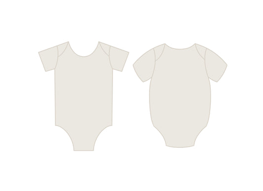 Baby Onesie 1 or Baby Onesie 2 Cookie Cutter