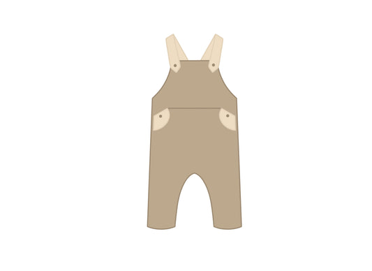 Baby Overalls Cookie Cutter