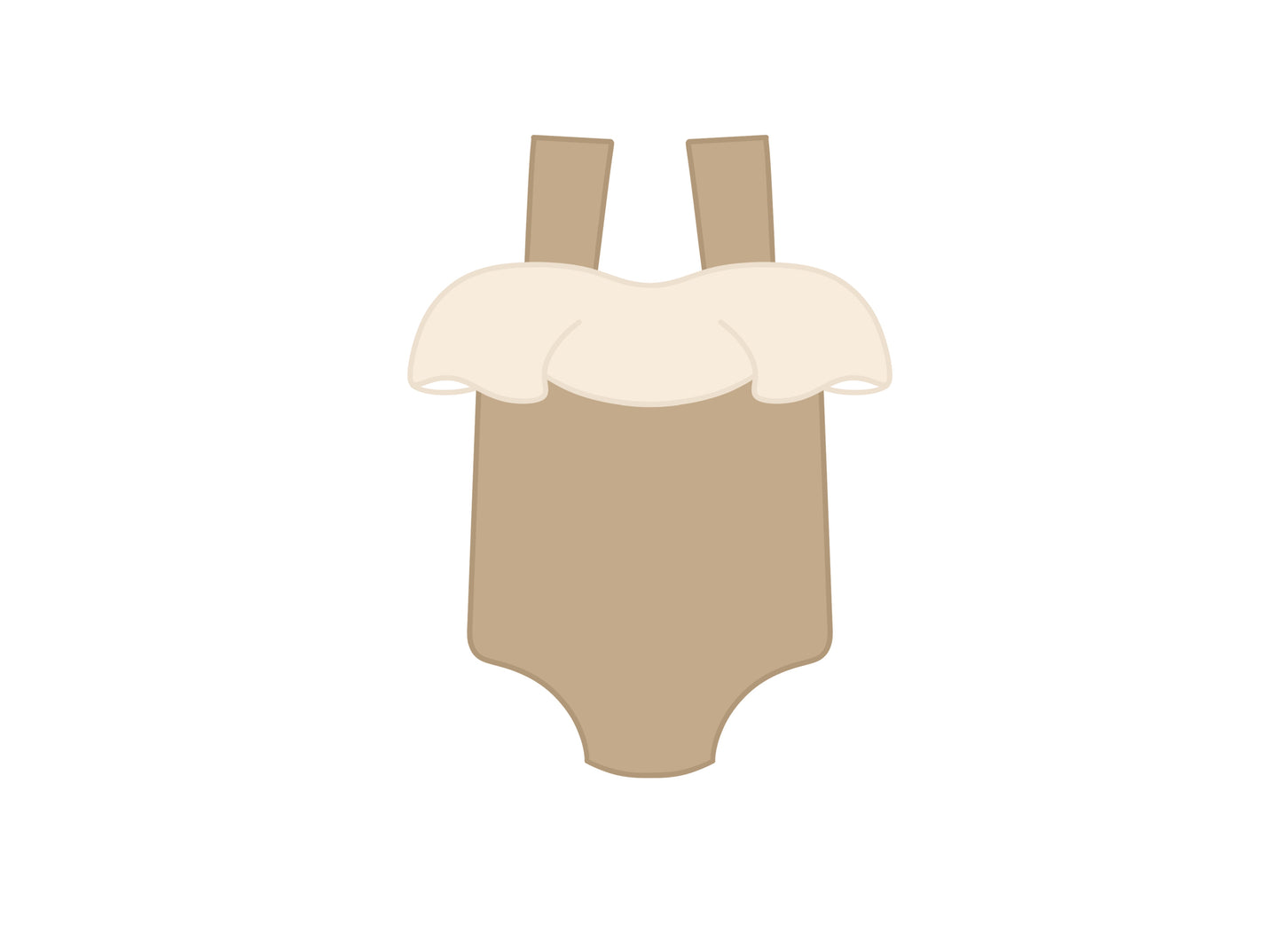Baby Swimsuit Cookie Cutter
