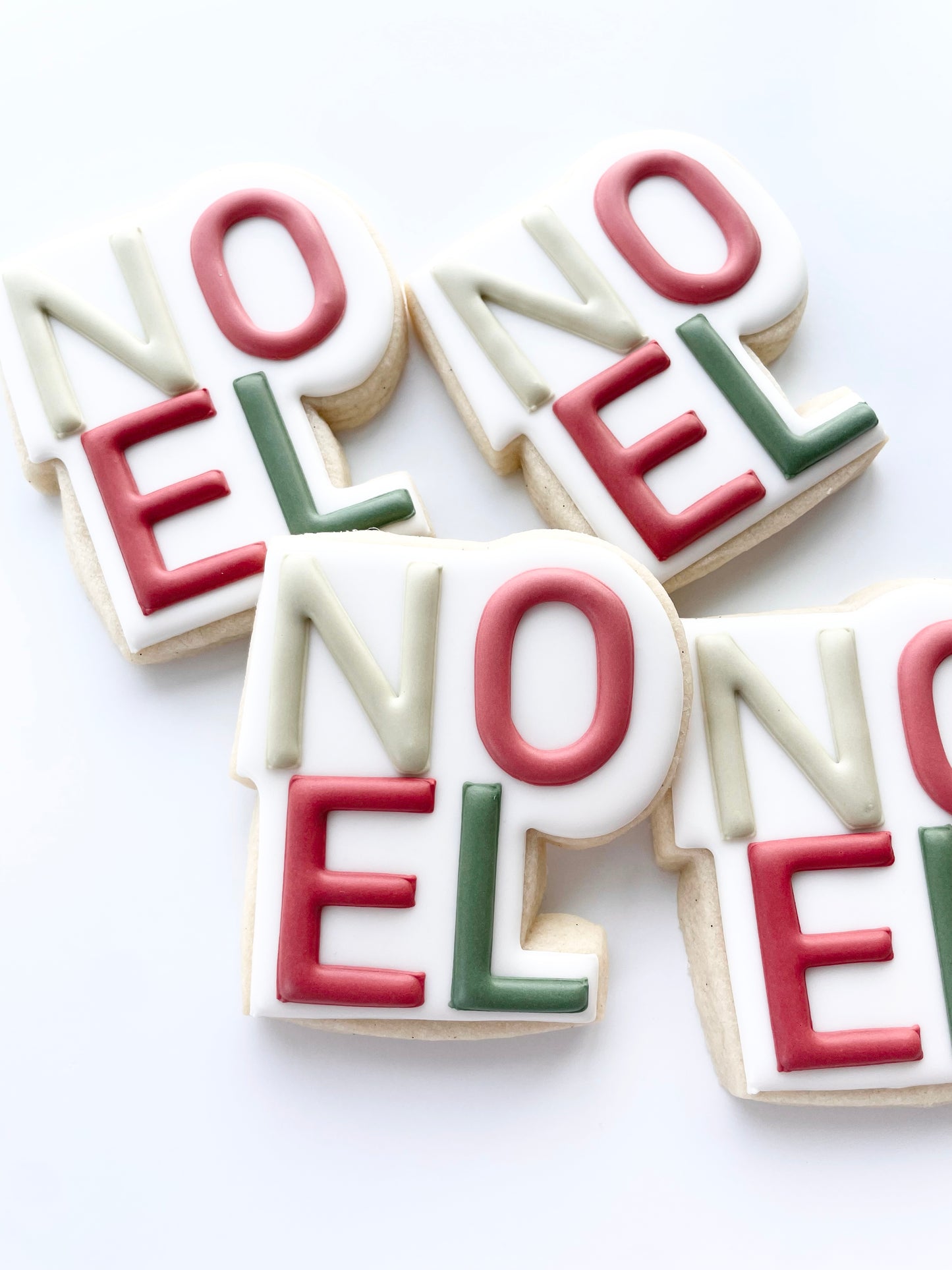 NOEL or NOEL with greenery Cookie Cutters