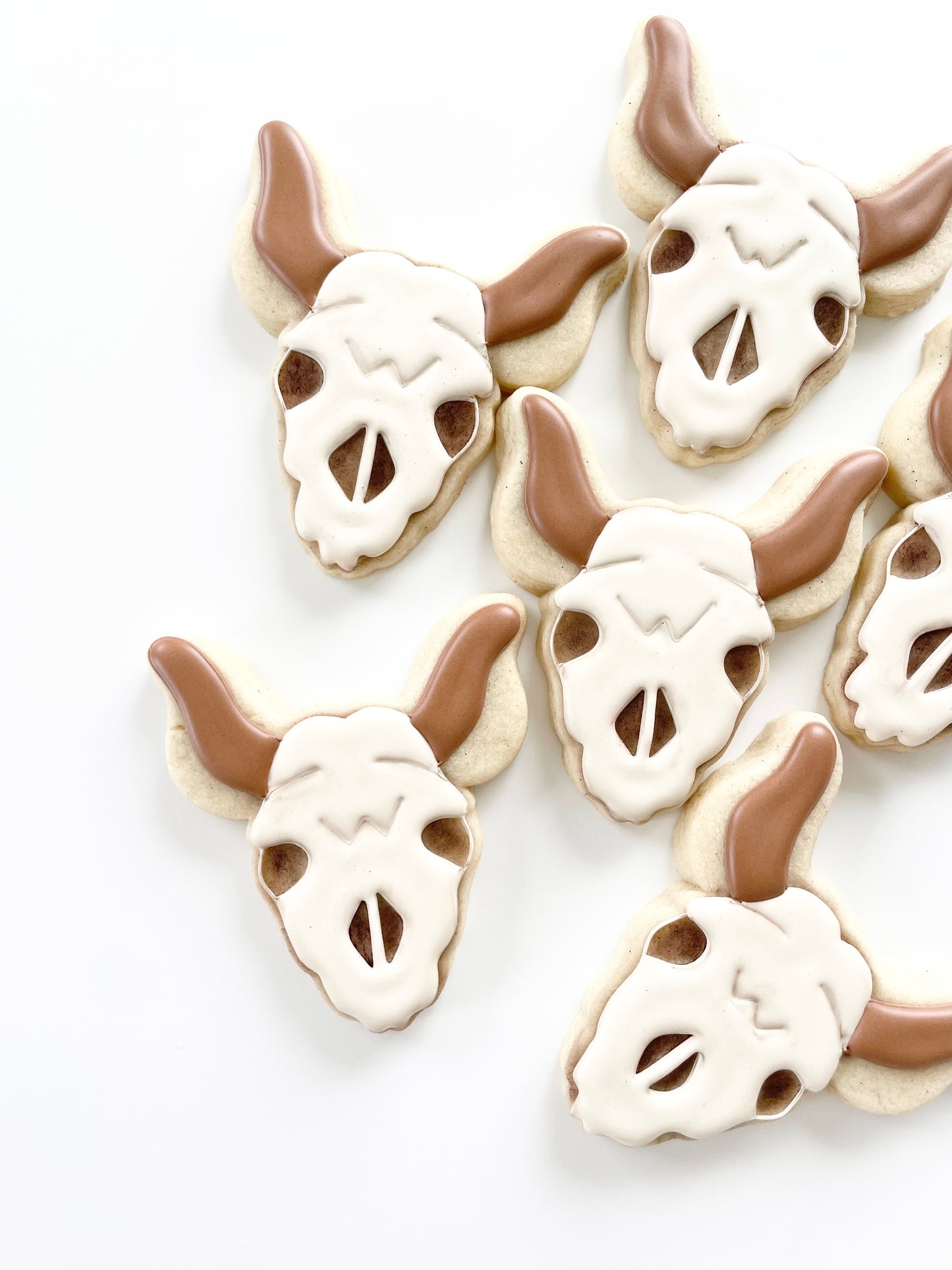 Cow Skull with or without Florals Cookie Cutter