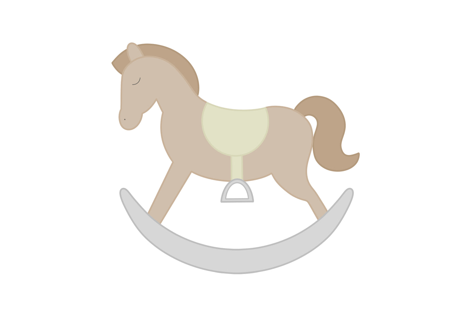 Rocking Horse Cookie Cutter