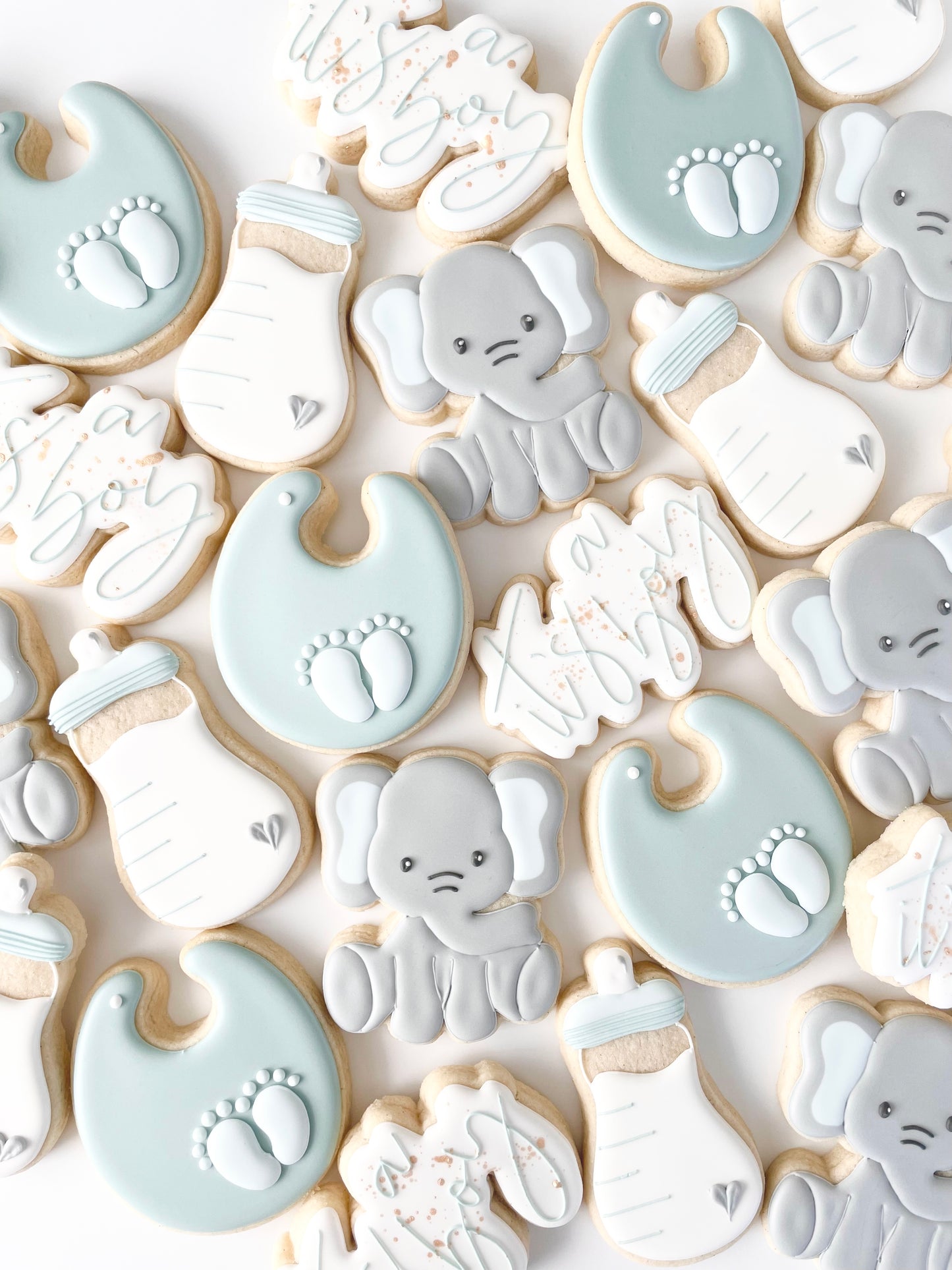 Baby Bottle 2 with or without Florals Cookie Cutters