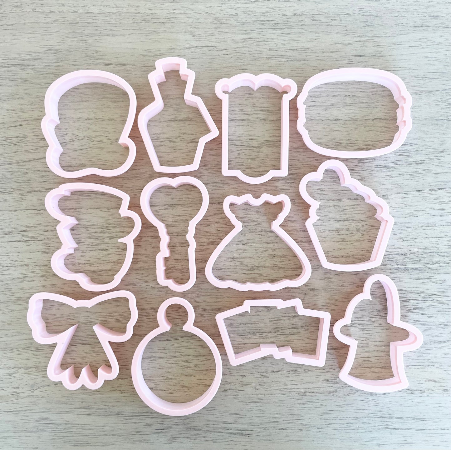 Alice in Wonderland Cookie Cutters