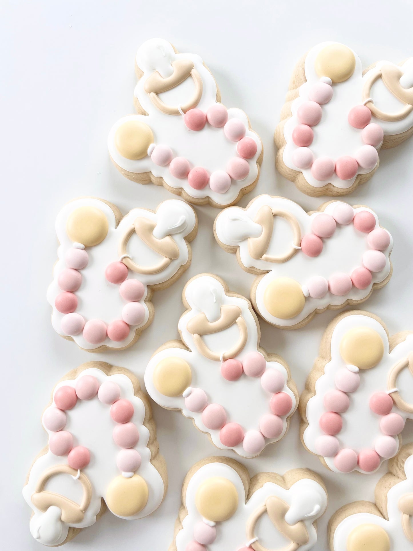 Pacifier Clip with or without Pacifier Cookie Cutters
