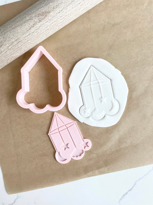 Baby Crib Mobile Embosser Cookie Cutter Set