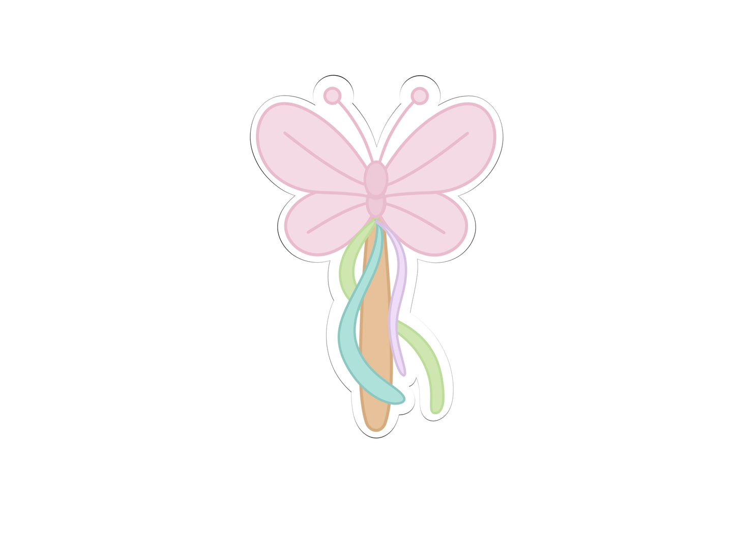 Butterfly Wand Cookie Cutter