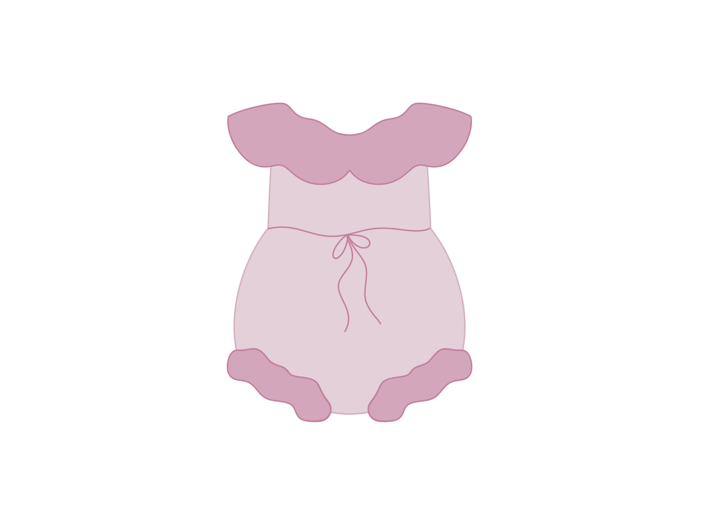 Baby Girl Outfit 9 Cookie Cutter