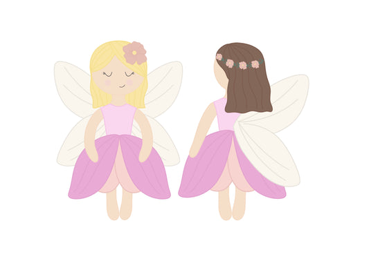 Fairy 1 or Fairy 2 Cookie Cutters