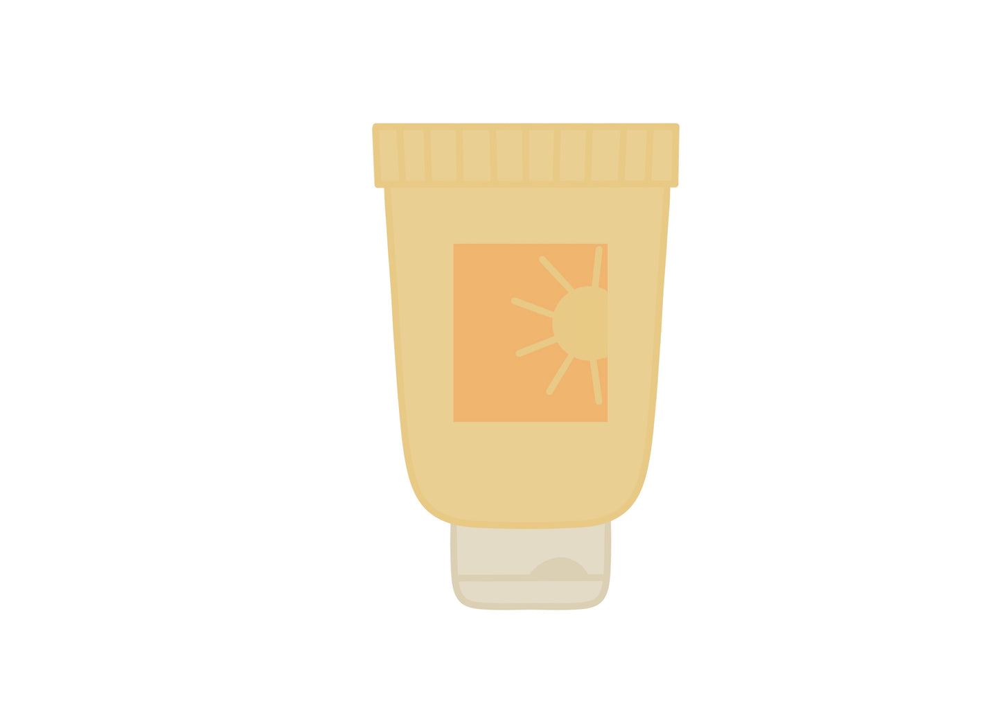 Sunscreen Cookie Cutter