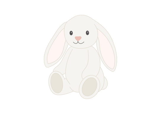 Sitting Bunny Doll Cookie Cutter