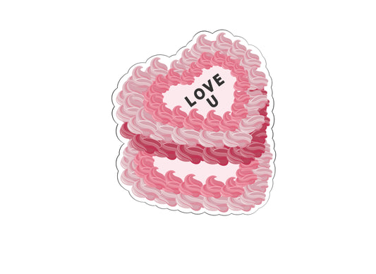 Vintage Heart Cake Cookie Cutter