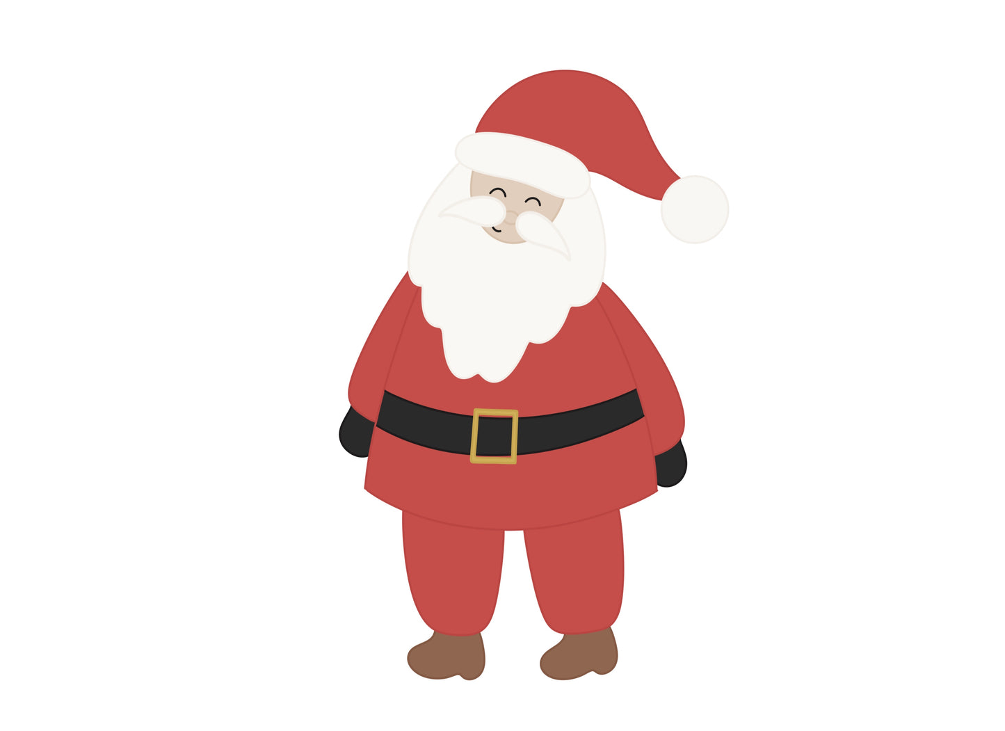 Tall Santa Cookie Cutter