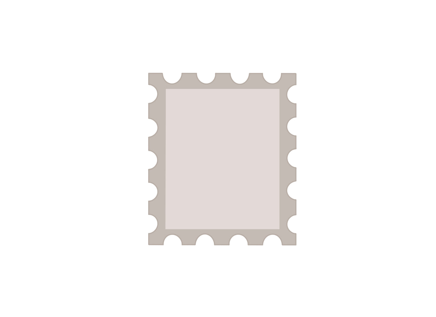 Stamp Cookie Cutter