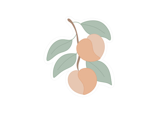 Peach Branch Cookie Cutter