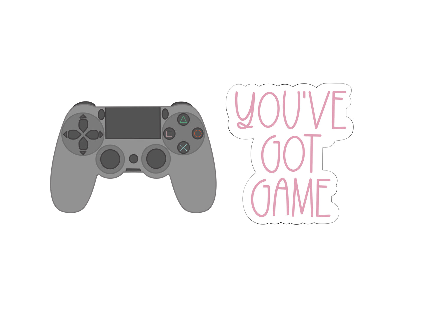 You've Got Game Valentine's Set Cookie Cutters