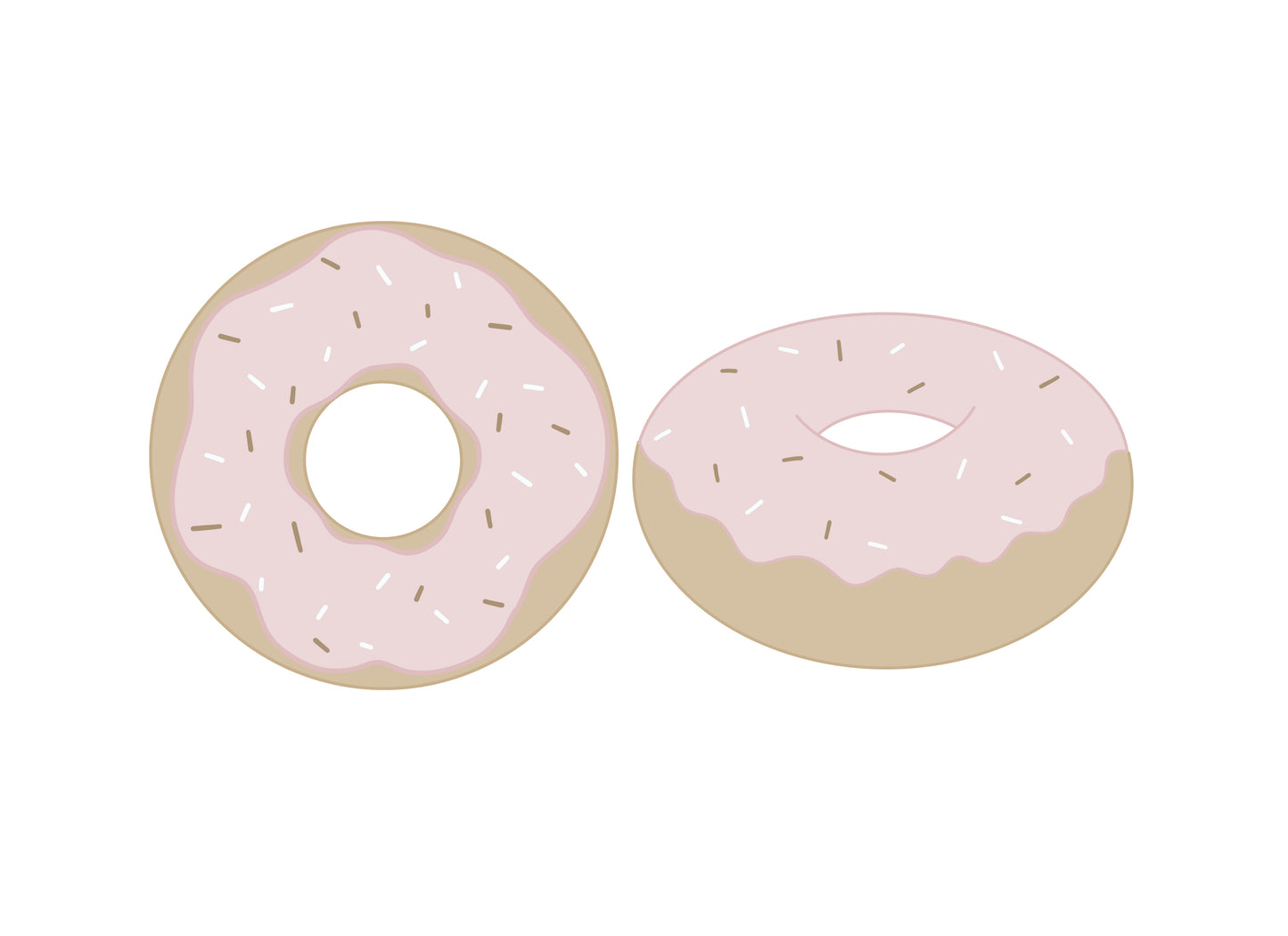 Donut 1 or Donut 2 Cookie Cutters
