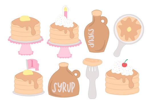 Pancake Themed Cookie Cutters