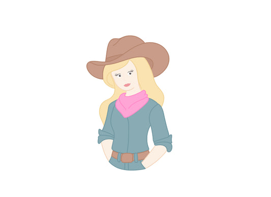 Cowgirl Cookie Cutter
