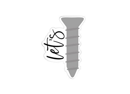 Let's Screw Valentine's Set Cookie Cutters