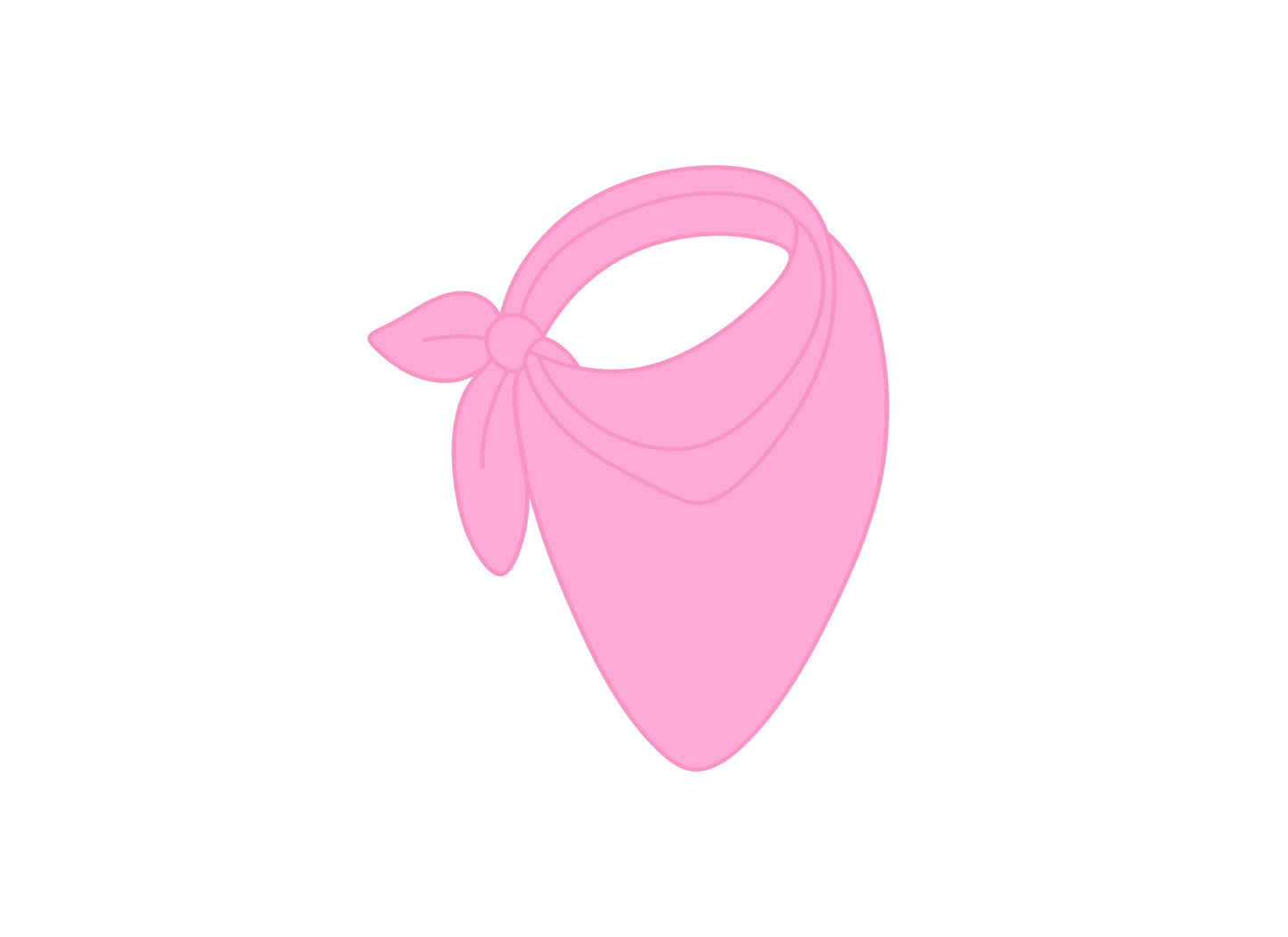 Bandana 2 Cookie Cutter