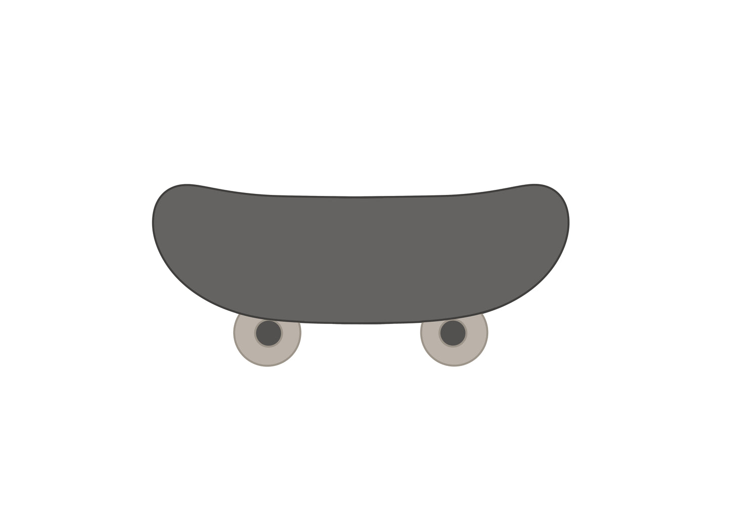 Skateboard Cookie Cutter