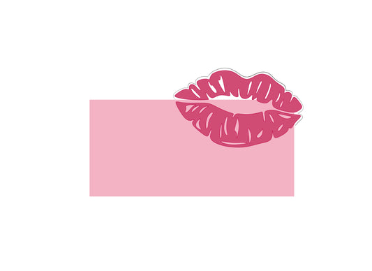 Lips Plaque Cookie Cutter