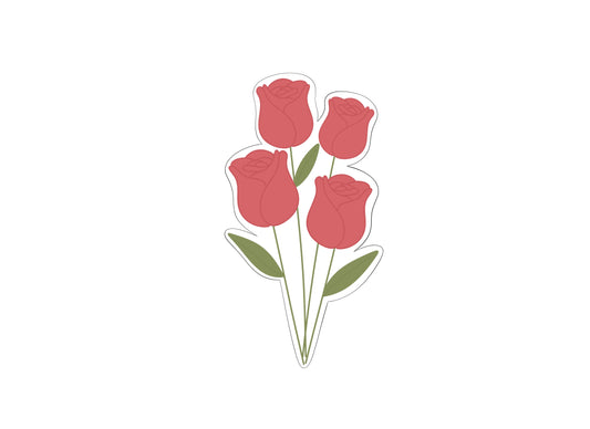 Rose Bouquet Cookie Cutter