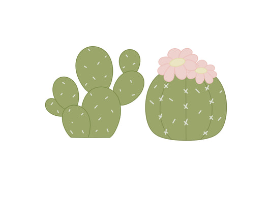 Cacti 4 or 5 Cookie Cutters