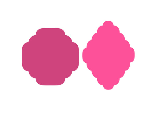 Plaque 21 or 22 Cookie Cutters