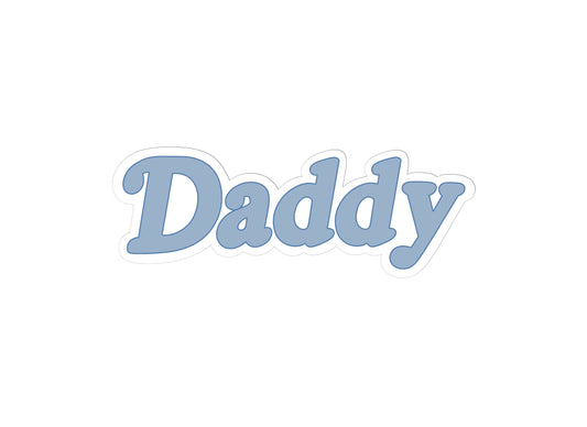 Daddy Font Cookie Cutter