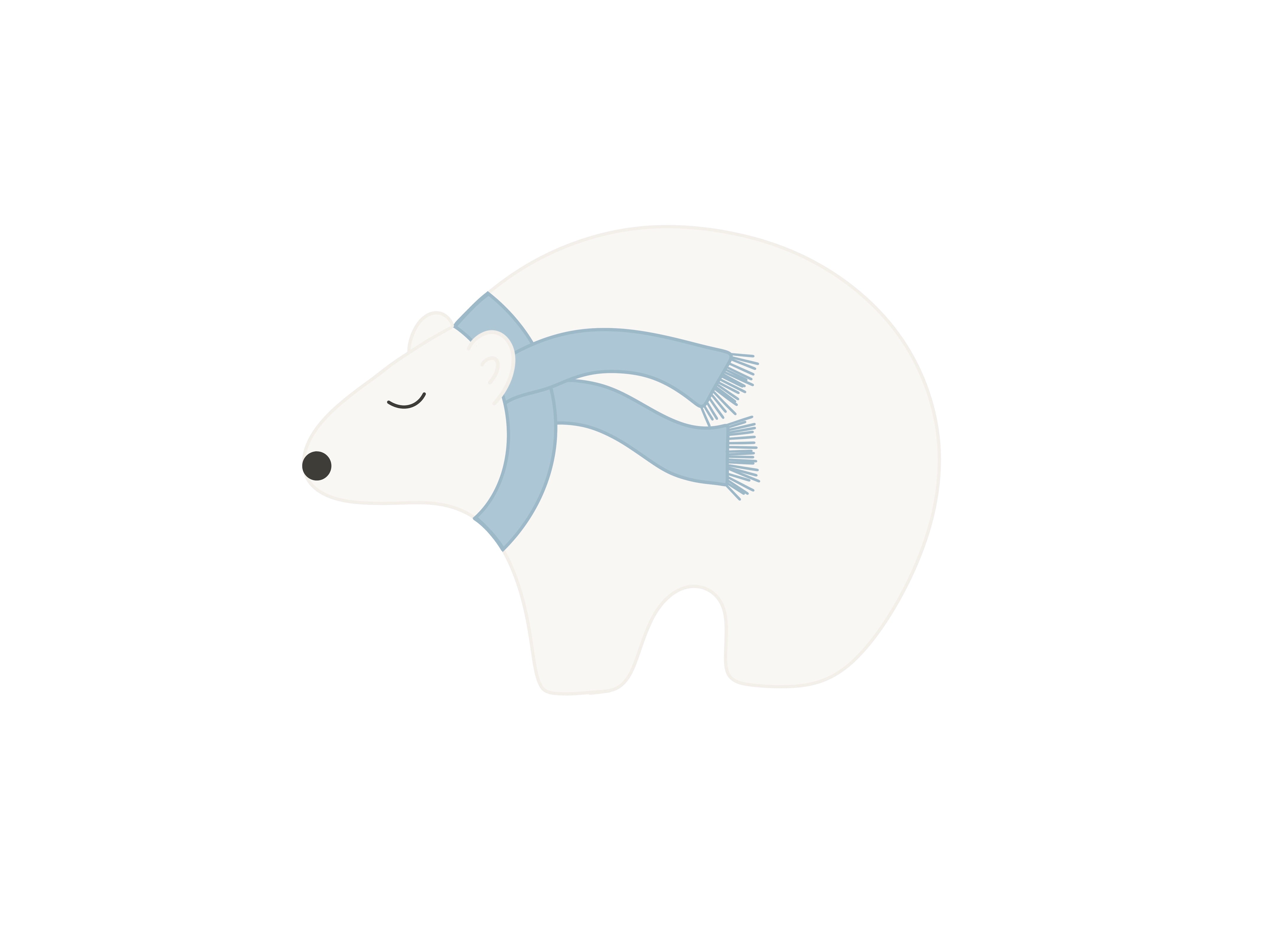 Northern Polar Bear Cookie Cutter