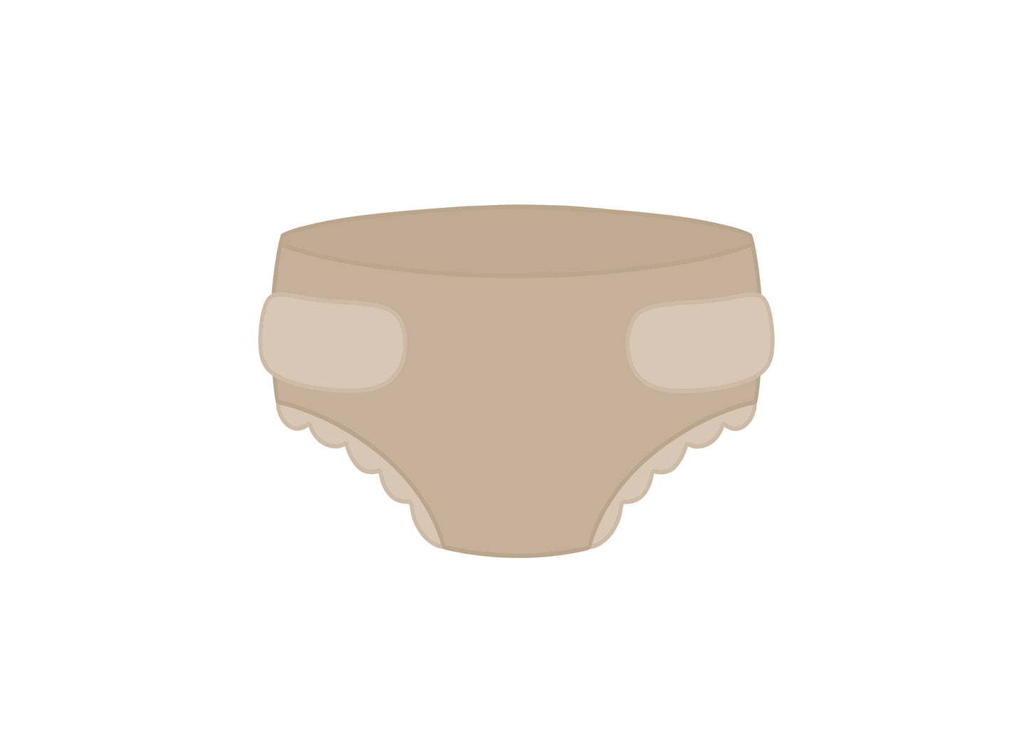 Baby Diaper Cookie Cutter