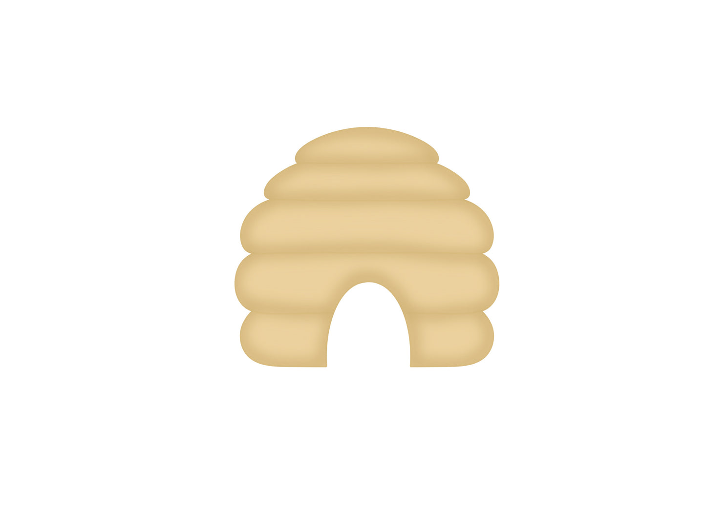 Beehive 2 Cookie Cutter
