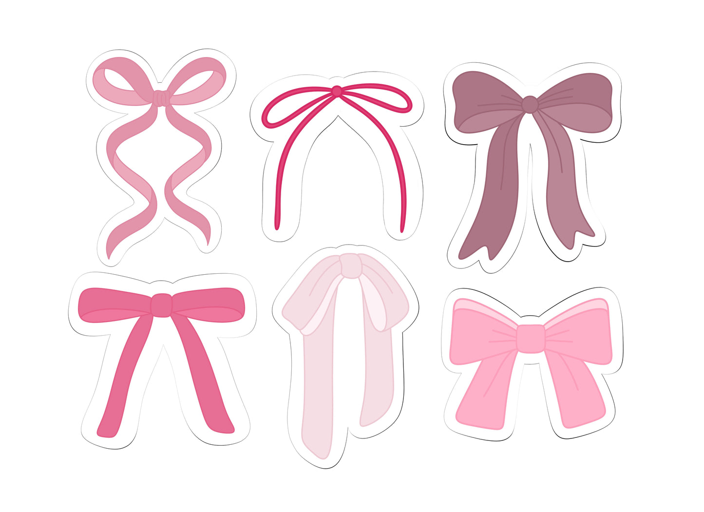 Bow Collection Cookie Cutters