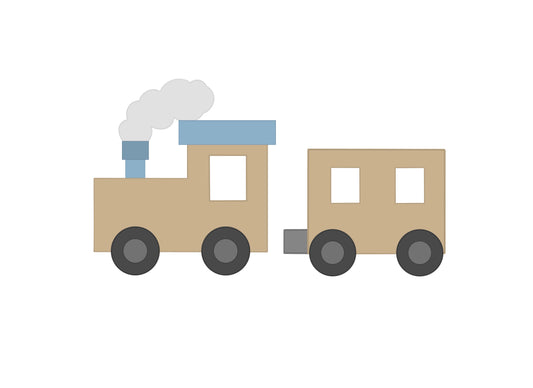 Train or Freight Car Cookie Cutters