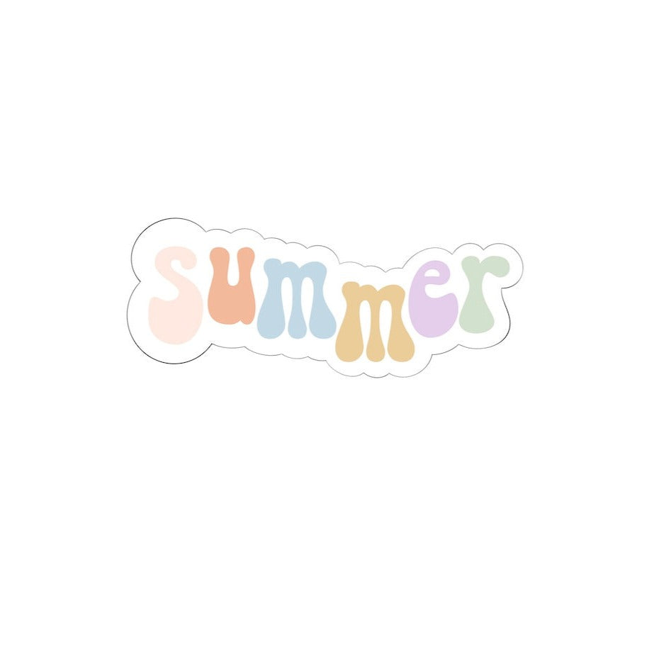 Summer Plaque Cookie Cutter