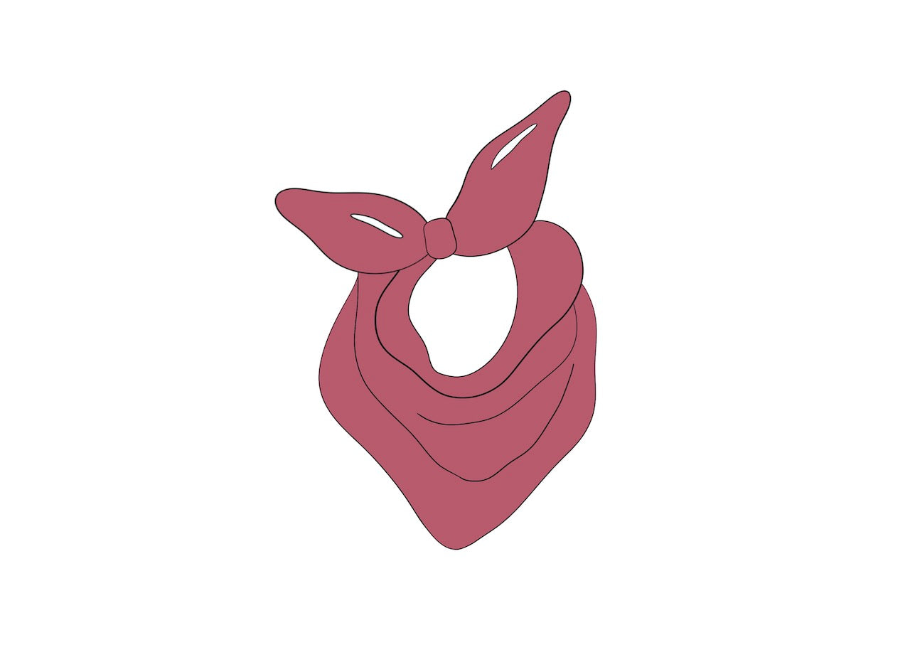 Bandana Cookie Cutter