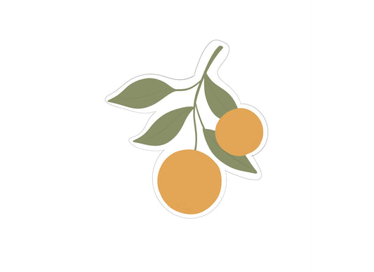 Orange Branch Cookie Cutter