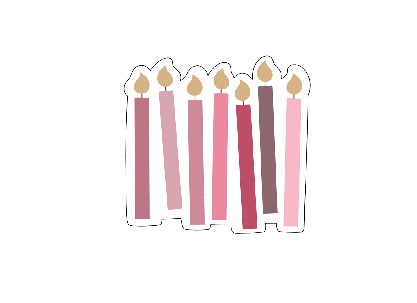 Candle Plaque Cookie Cutter