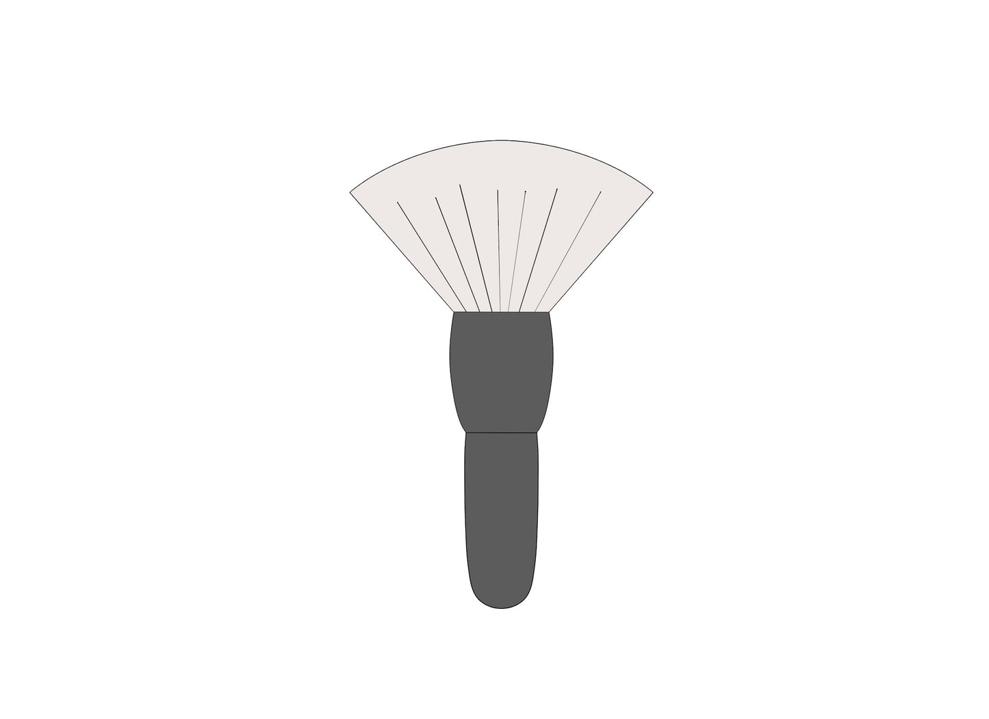 Makeup Brush Cookie Cutter