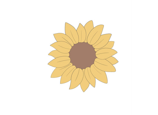 Sunflower Cookie Cutter