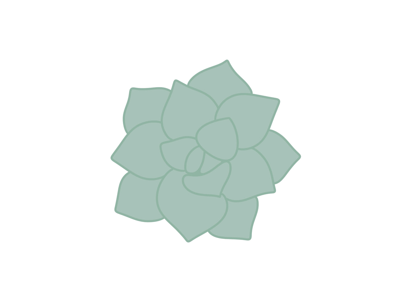 Succulent Cookie Cutter