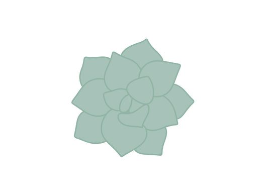 Succulent Cookie Cutter