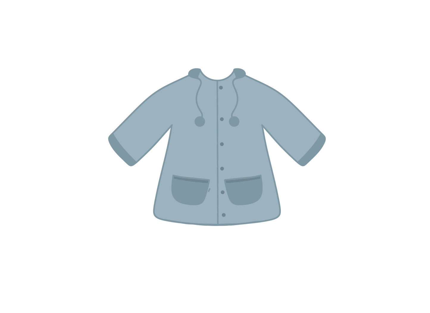 Raincoat Cookie Cutter