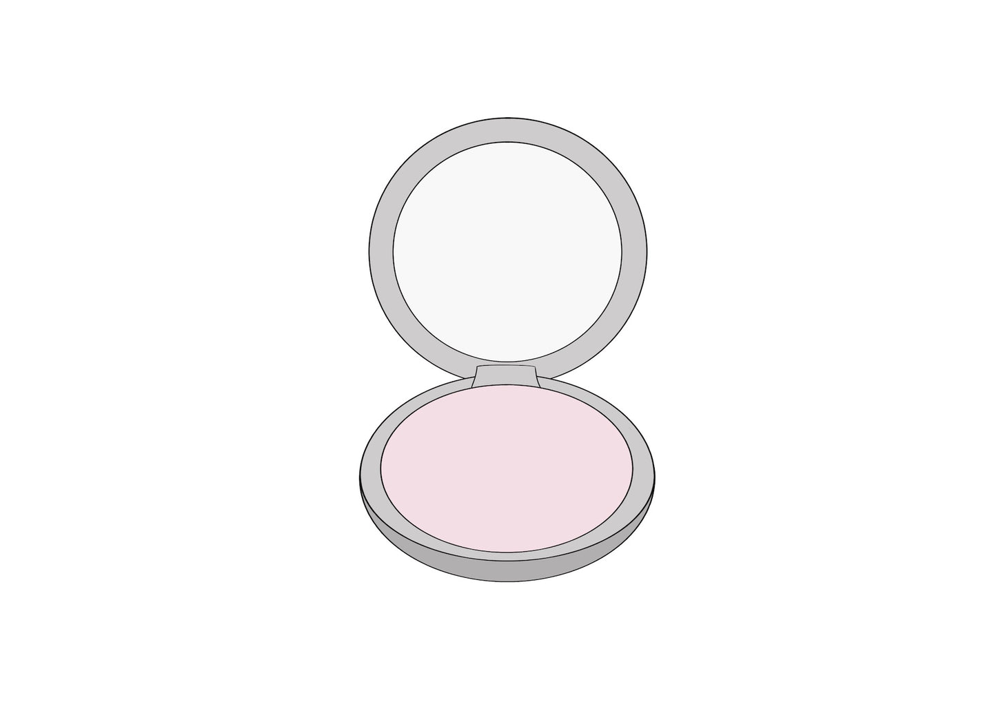 Makeup Compact Cookie Cutter