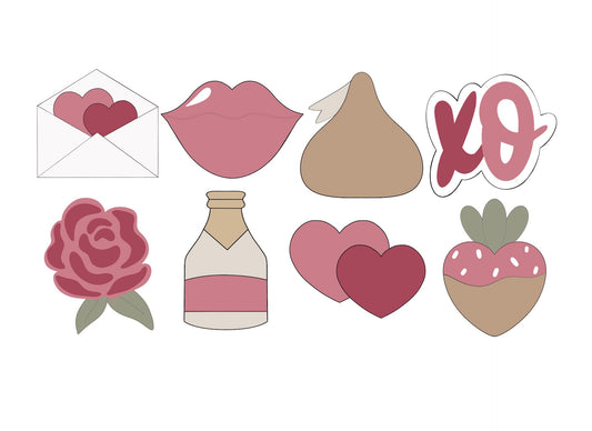 Valentine's Day Mini Cookie Cutters