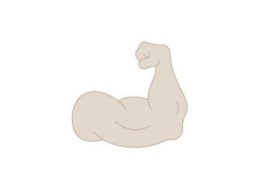 Flexing Bicep Cookie Cutter