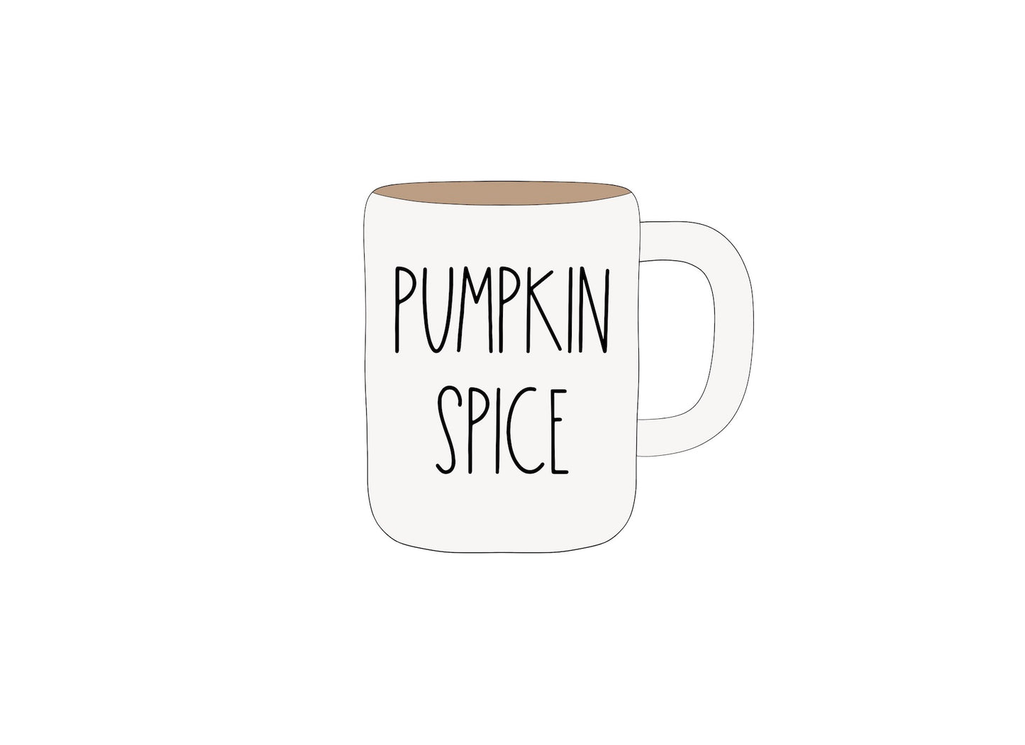 Tall Mug Cookie Cutter