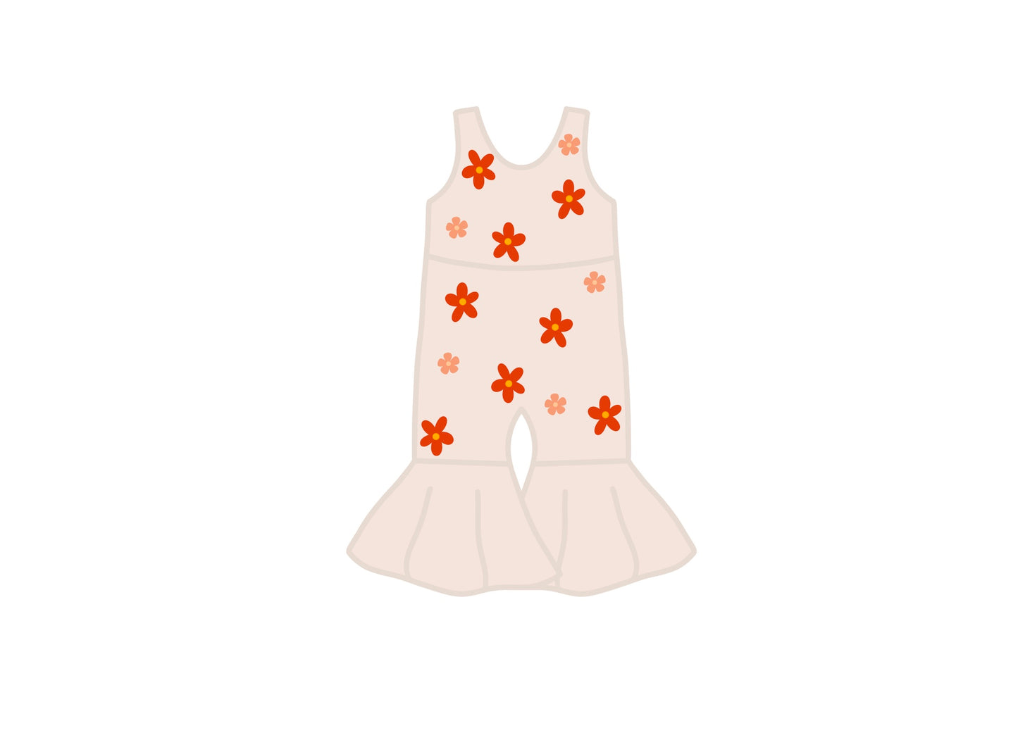 Groovy Girl Outfit Cookie Cutter